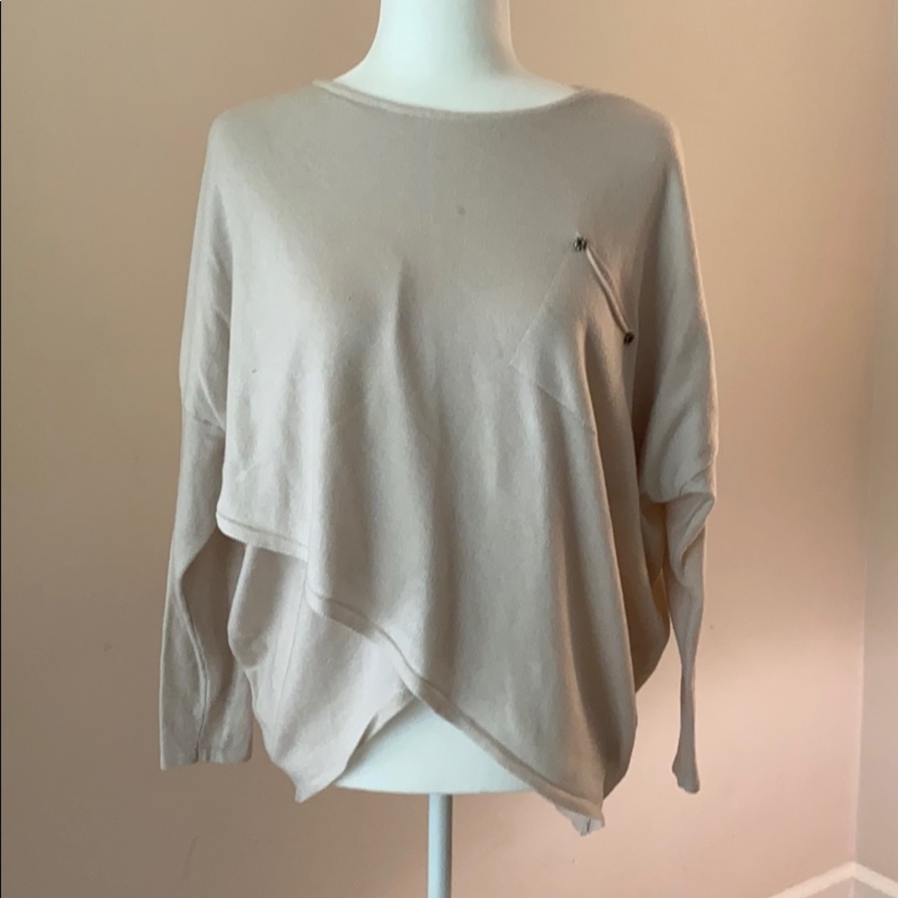 Cream sweater